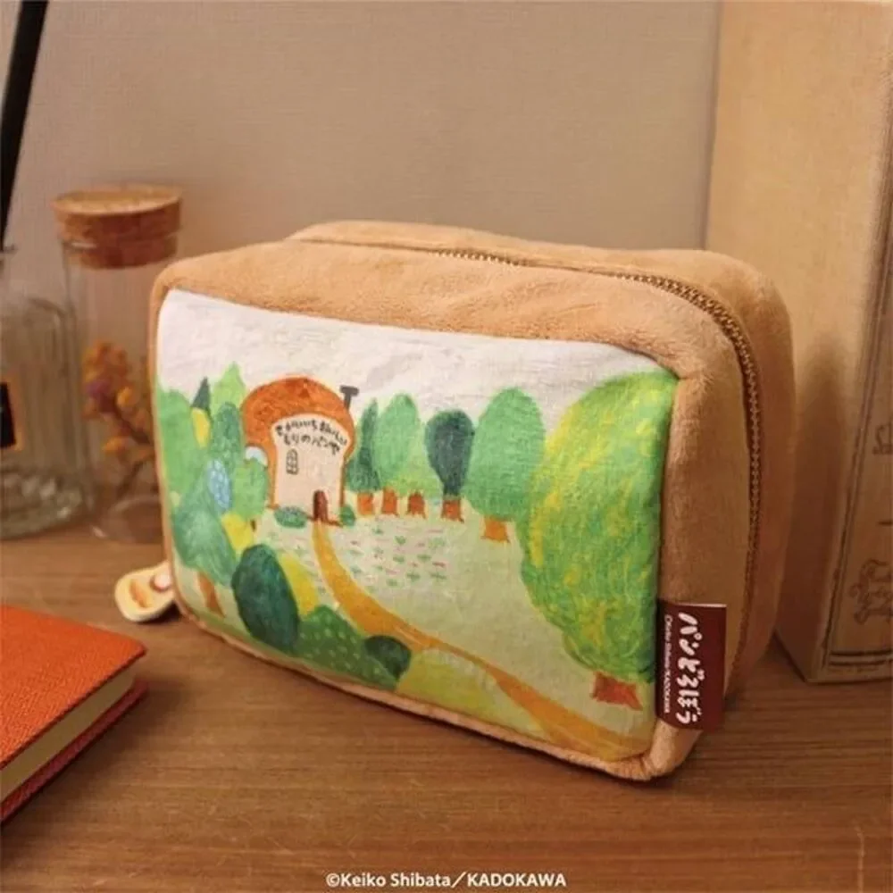 Pan Dorobo bread thief cosmetics pouch